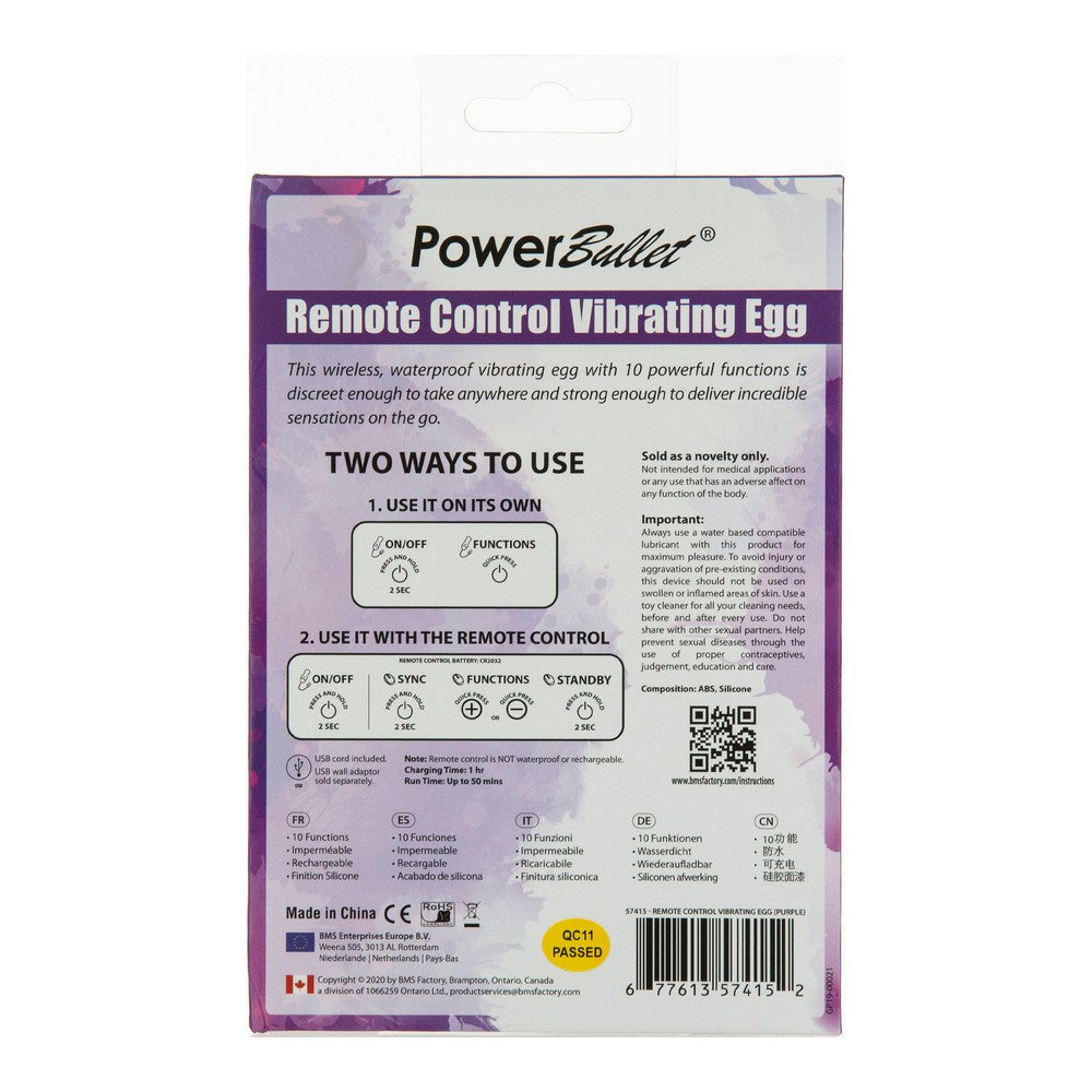 Masturbation Egg PowerBullet
