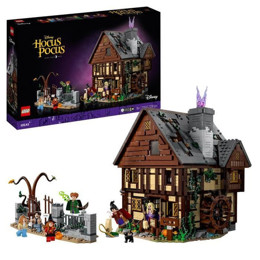 LEGO Ideas Hocus Pocus Disney : le manoir des soeurs Sanderson 21341 -Set de construction