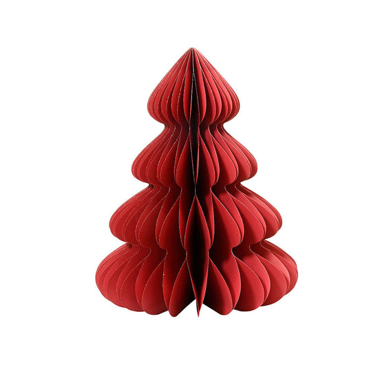 Sapin de Noël Decoris Rouge Papier Ø 72 x 90 cm