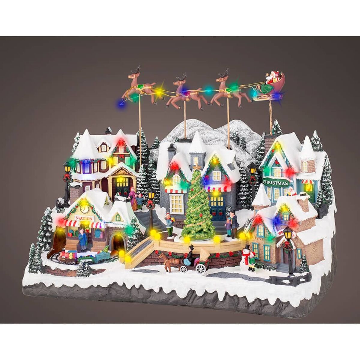 Crèche de Noël Lumineo