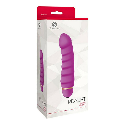 S Pleasures Realist Vibrator Plum